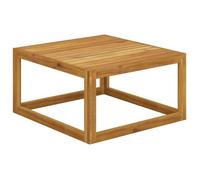 vidaXL Table basse 68x68x29 cm Bois d'acacia solide 311866
