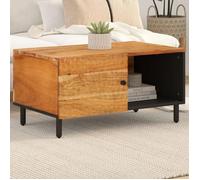 vidaXL Table basse 80x50x40 cm bois massif d'acacia 356859