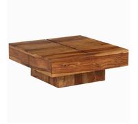 vidaXL Table basse 80x80x30 cm bois d'acacia massif 246250