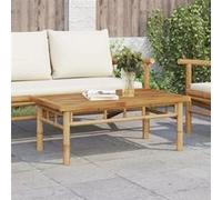 vidaXL Table basse bambou 90 x 50 x 35 cm Marron