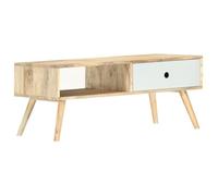 vidaXL Table basse 90x50x40 cm Bois de manguier massif