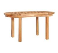 Table Basse Table d'Appoint Table de Salon Bout de Canapé Table de Canapé Maison Intérieur Jardin Extérieur 90x50x45 cm Bois de Teck Solide