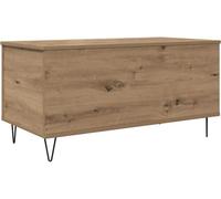 vidaXL Table basse artisanale en chêne 90 x 44.5 x 45 cm Bois composite