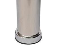 vidaXL Table basse avec 2 étagères Verre