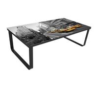 vidaXL Table Basse avec Dessus de Table Rectangulaire Table de Salon Séjour