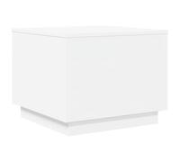 vidaXL Table basse 839868 – Table d'appoint bout de canapé avec lumières LED