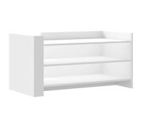 Vidaxl Table Basse Blanc 100x50x50 Cm Bois D'ingénierie Blanc