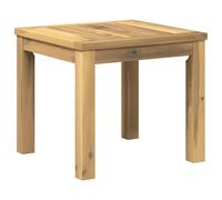 vidaXL Table Basse Blanc 40 x 40,5 x 36 cm Bois d'Acacia Massif