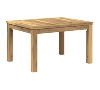 vidaXL Table Basse Blanc 50 x 60,5 x 36 cm Bois d'Acacia Massif