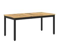 vidaXL Table Basse Blanc et Noir 50 x 100,5 x 45 cm