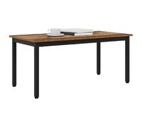 vidaXL Table Basse Bois Ancien 100 x 50 x 45 cm Bois d'ingénierie, Salon, Moderne, Durable, Mobilier élégant pour Le Confort Quotidien, Design Gain de Place, Solutions élégantes pour Les Maisons