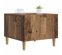 vidaXL Table Basse Bois Ancien 49 x 50 x 40 cm Bois d'ingénierie, Table de Salon, Design Compact, Style Vintage rectangulaire, Bois d'ingénierie, Bon Rangement pour Maisons Modernes