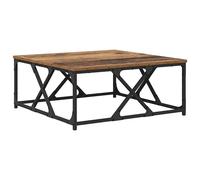 Vidaxl Table Basse Bois Ancien 70 X 70 X 30 Cm Bois D'ingénierie