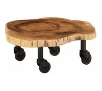 Bois d'Acacia Massif Table Basse Canapé Salle de Séjour Table de Salon vidaXL