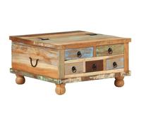 Table basse Bois de récupération 70 x 70 x 38 cm