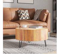 vidaXL Table basse 244237 Bois de récupération massif