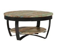 vidaXL Table basse Bois massif de récupération 65 x 32 cm
