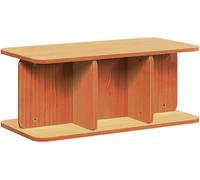 vidaXL Table basse brun cire 80 x 39,5 x 33,5 cm Pin massif