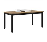 vidaXL Table Basse Chêne Artisan 100 x 50 x 45 cm Bois d'ingénierie, Salon, Moderne, Durable, Mobilier élégant pour Le Confort Quotidien, Design Gain de Place, Solutions élégantes pour Les Maisons
