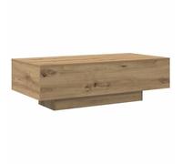 vidaXL Table basse chêne artisanal 100x49,5x31 cm bois d'ingénierie 856405