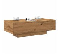 vidaXL Table basse chêne artisanal 100x49,5x31 cm bois d'ingénierie 856405
