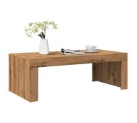 vidaXL Table basse chêne artisanal 102×50×35 cm bois d'ingénierie (856683)