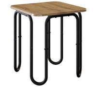 vidaXL Table basse Chêne artisanal – Bois d'ingénierie 40×40×45 cm, intérieur/extérieur