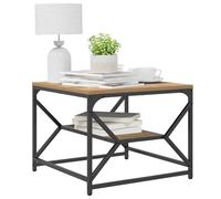 vidaXL Table basse Chêne artisanal 51×50×40 cm – Moderne rectangulaire, bois résistant pour le salon