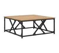 Vidaxl Table Basse Chêne Artisanal 70 X 70 X 30 Cm Bois D'ingénierie