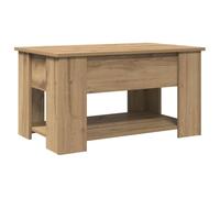 vidaXL Table Basse chêne Artisanal 79x49x41 cm Bois d'ingénierie