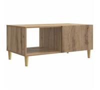 vidaXL Table basse Chêne artisanal 90 x 50 x 40 cm Bois d'ingénierie 894734