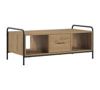 vidaXL Table Basse Chêne Artisanal 99,5 x 49 x 41 cm Bois d'ingénierie