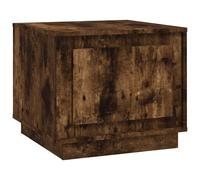 Vidaxl Table Basse Chêne Fumé 51x50x44 Cm Bois D'ingénierie Marron