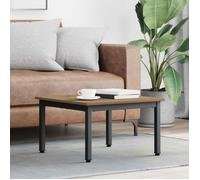 vidaXL Table basse Chêne artisan 60 x 60 x 36 cm Bois d'ingénierie