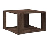 vidaXL Table basse chêne marron en bois d'ingénierie 51,5x51,5x30 cm – 848142