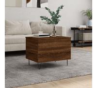 Vidaxl Table Basse Chêne Marron 60x44,5x45 Cm Bois D'ingénierie Multicolore