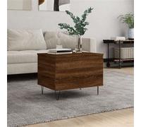 Vidaxl Table Basse Chêne Marron 60x44,5x45 Cm Bois D'ingénierie Multicolore