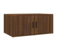 vidaXL Table basse Chêne marron 80x50x36 cm Bois d'ingénierie