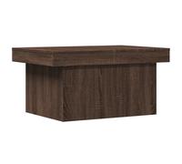 vidaXL Table basse chêne marron 80x55x40 cm bois d'ingénierie