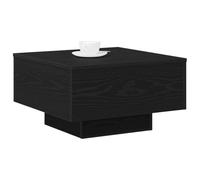 vidaXL Table Basse Chêne Noir 55 x 55 x 31 cm | costaud et solide, s'adapte bien aux maisons modernes, donne un petit plus