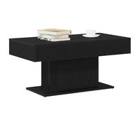 vidaXL Table Basse Chêne Noir 96 x 50 x 45 cm Bois d'ingénierie | Fini en chêne noir moderne, ça fait super stylé, En bois d'ingénierie, ça garantit que ça dure longtemps,