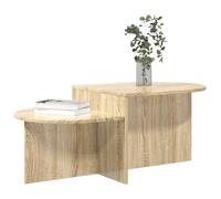 vidaXL Table Basse Chêne Sonoma 100 x 50 x 40 cm Bois d'ingénierie, Table Basse élégante, Design épuré, déco Moderne pour Salon, pièce maîtresse Fonctionnelle pour Tous Les espaces