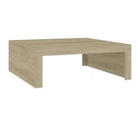 Vidaxl Table Basse Chêne Sonoma 100x100x35 Cm Aggloméré