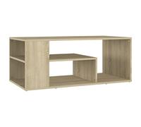 vidaXL Table Basse chêne Sonoma 100x50x40 cm Bois d'ingénierie
