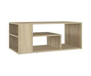 vidaXL Table Basse chêne Sonoma 100x50x40 cm Bois d'ingénierie