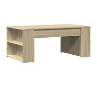 vidaXL Table basse chêne sonoma 102x55x42 cm bois d'ingénierie, table d'appoint, table de salon, table latérale, bout de 831855