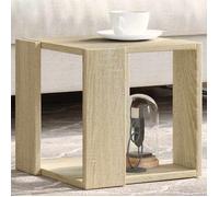 vidaXL Table basse chêne sonoma 32x32x30 cm bois d'ingénierie 848145