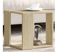 Vidaxl Table Basse Chêne Sonoma 32x32x30 Cm Bois D'ingénierie Marron