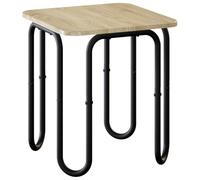 vidaXL Table Basse Chêne Sonoma 40 x 40 x 45 cm Bois d'ingénierie, Table Basse rectangulaire contemporaine, Meuble d’Accent Moderne pour Salon, Cuisine, Salle à Manger, intérieur, extérieur