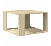 vidaXL Table basse Chêne Sonoma 51,5x51,5x30 cm Bois d'ingénierie